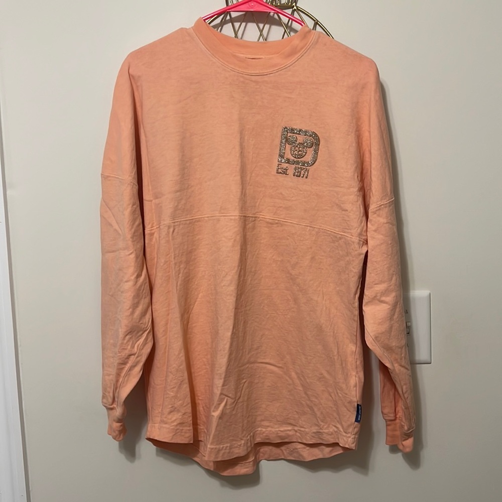Disney Glitter Rose Gold Spirit Jersey